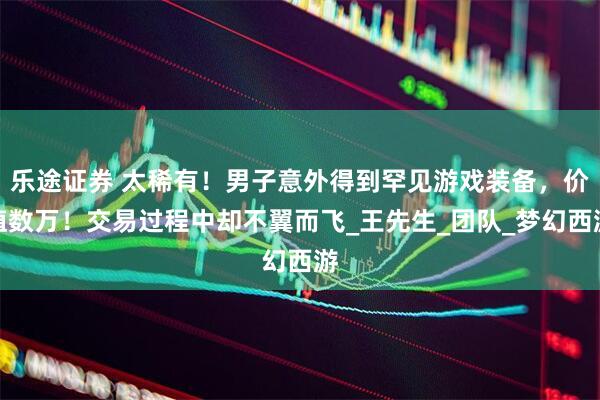 乐途证券 太稀有！男子意外得到罕见游戏装备，价值数万！交易过程中却不翼而飞_王先生_团队_梦幻西游