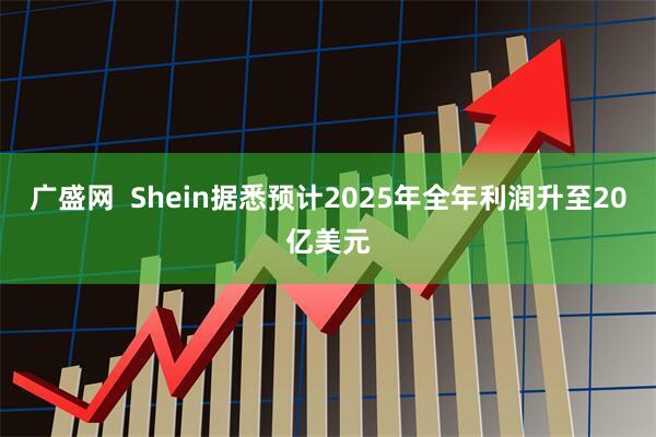 广盛网  Shein据悉预计2025年全年利润升至20亿美元
